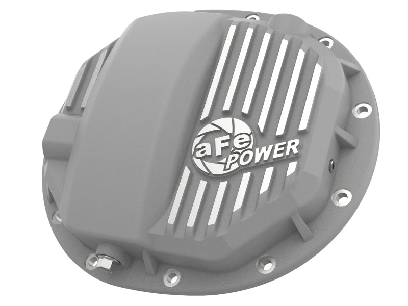 aFe Street Series Rear Differential Cover Raw 14-19 Chevrolet Silverado V8 4.3L / 5.3L / 6.2L