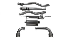 Load image into Gallery viewer, Corsa 12-14 BMW 335i Sedan RWD F30 3in Polished Touring Dual Rear Single 3.5in Tip Cat-Back Exhaust