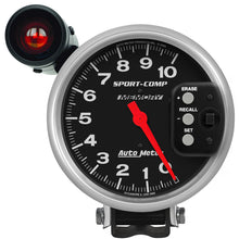 Load image into Gallery viewer, Autometer Sport-Comp 5 inch 10K RPM Shift Light Tach w/memory