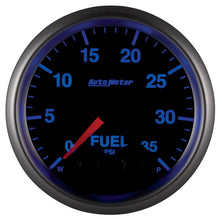 Load image into Gallery viewer, Autometer Elite 2-1/16in 0-35 PSI Fuel Pressure Stepper Motor w/ Peak &amp; Warn