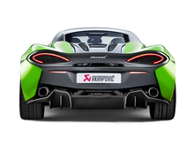 Load image into Gallery viewer, Akrapovic 16-17 McLaren 540C 570S Slip-On Line (Titanium) w/ Carbon Tips