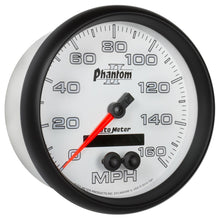 Load image into Gallery viewer, Autometer Phantom II 5in 0-140MPH In-Dash Electronic GPS Programmable Speedometer