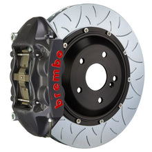 Load image into Gallery viewer, Brembo 96-05 550/575 (Excl. GTC) Rr GTS BBK 4 Piston Cast 380x28 2pc Rotor Slotted Type3-Black HA