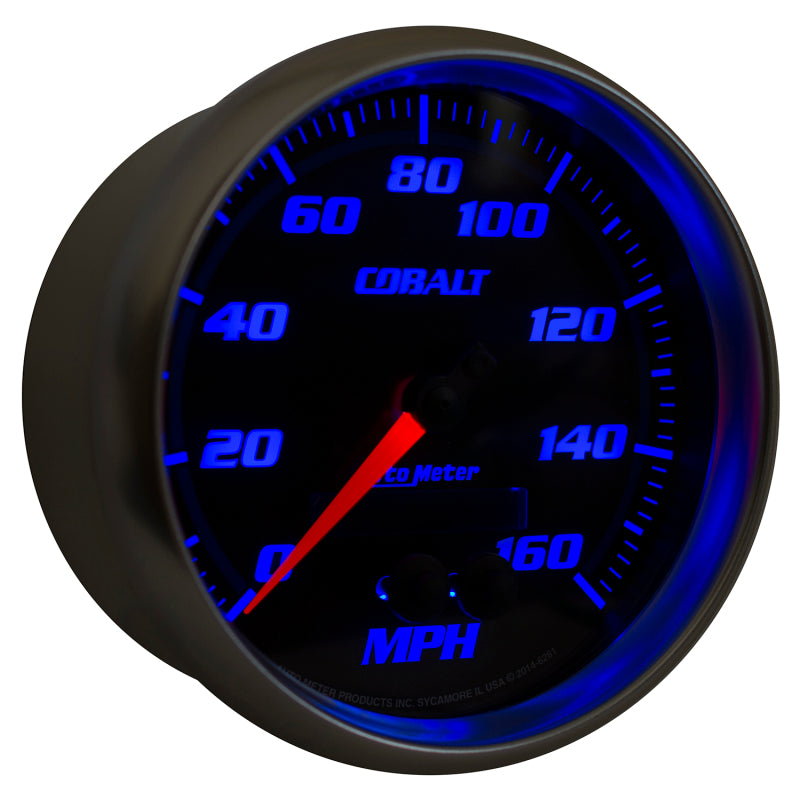 Autometer Cobalt 5in 0-140MPH In-Dash Electronic GPS Programmable Speedometer