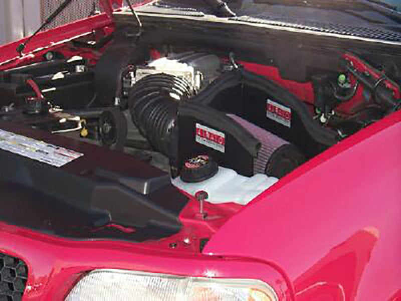 Airaid 01-03 Ford Lightning/Harley Davidson Edt. CAD Intake System w/o Tube (Dry / Red Media)