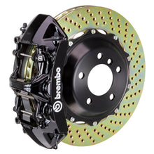 Load image into Gallery viewer, Brembo 09-12 SL550 (R230) Front GT BBK 6 Piston Cast 355x32 2pc Rotor Drilled-Black