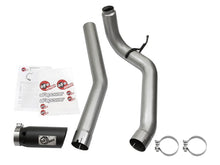 Load image into Gallery viewer, aFe LARGE Bore HD DPF-Back SS Exhaust w/ Black Tip 2016 Nissan Titan XD V8-5.0L (td)