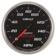 Load image into Gallery viewer, Autometer Cobalt 5in 160mph In-Dash Electronic Programmable Speedometer