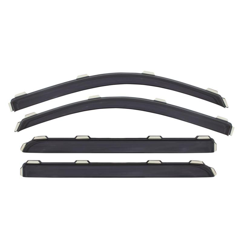 AVS 06-09 Suzuki Grand Vitara Ventvisor In-Channel Front & Rear Window Deflectors 4pc - Smoke