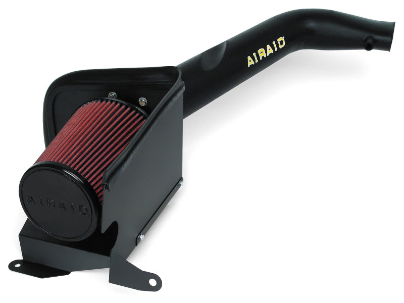 Airaid 03-06 Jeep Wrangler 2.4L CAD Intake System w/ Tube (Oiled / Red Media)