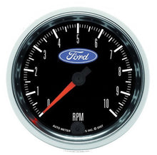 Load image into Gallery viewer, Autometer Ford 3-3/8in. 10K RPM In-Dash Tachometer Gauge