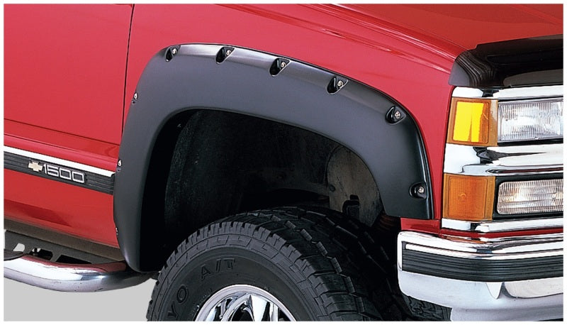 Bushwacker 88-99 Chevy C1500 Pocket Style Flares 2pc - Black