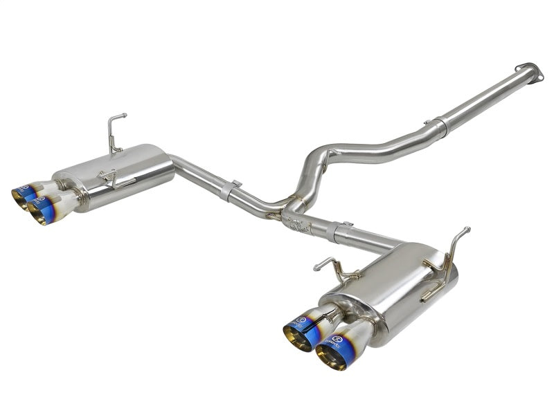 aFe Takeda 3in 304 SS Cat-Back Exhaust System 15-18 Subaru WRX/WRX STI H4-2.0/2.5L (t)