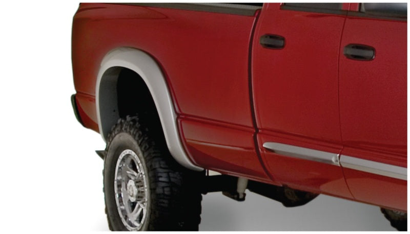 Bushwacker 06-08 Dodge Ram 1500 Fleetside Extend-A-Fender Style Flares 2pc 97.9/98.3in Bed - Black