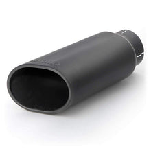 Load image into Gallery viewer, Banks Power Tailpipe Tip Kit - SS Obround Slash Cut - Black - 3.5in Tube - 4.38in X 5.25in X 13.38in