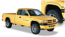 Load image into Gallery viewer, Bushwacker 97-04 Dodge Dakota Fleetside Extend-A-Fender Style Flares 4pc - Black