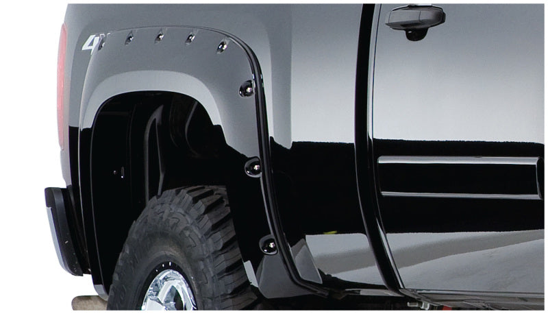 Bushwacker 87-91 Ford Bronco Cutout Style Flares 2pc - Black