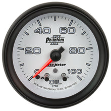 Load image into Gallery viewer, Autometer Phantom II 2-5/8in 100 PSI Stepper Motor Oil Pressure Gauge