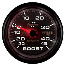 Load image into Gallery viewer, Autometer Phantom II 2-5/8in 30INHG-45PSI Phantom Mechanical Boost/Vacuum Gauge