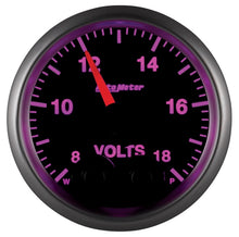 Load image into Gallery viewer, Autometer Elite 52.4mm Peak &amp; Warn w/ Electronic Control 8-18 Volt Voltmeter