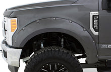 Load image into Gallery viewer, Bushwacker 17-18 Ford F-250 Super Duty Pocket Style Flares 4pc - Shadow Black