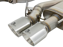 Load image into Gallery viewer, aFe MACHForce XP 3in 304 SS Cat-Back Dual Mode Exhaust w/ Polished Tips 16-17 Cadillac ATS-V V6-3.6L