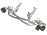 AFe MACH Force-Xp 304 Stainless Steel Cat-Back Exhaust Carbon 2020 Chevrolet Corvette C8