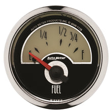 Load image into Gallery viewer, AutoMeter Gauge Fuel Level 2-1/16in. 73 Ohm(e) to 10 Ohm(f) Elec Cruiser