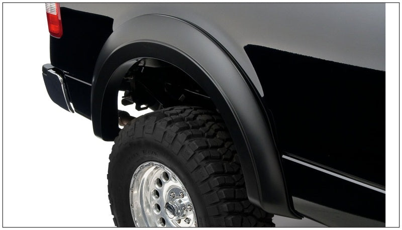 Bushwacker 04-08 Ford F-150 Styleside Extend-A-Fender Style Flares 4pc 66.0/78.0/96.0in Bed - Black