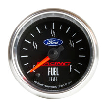 Load image into Gallery viewer, AutoMeter Gauge Fuel Level 2-1/16in. 0-280 Ohm Programmable Ford Racing