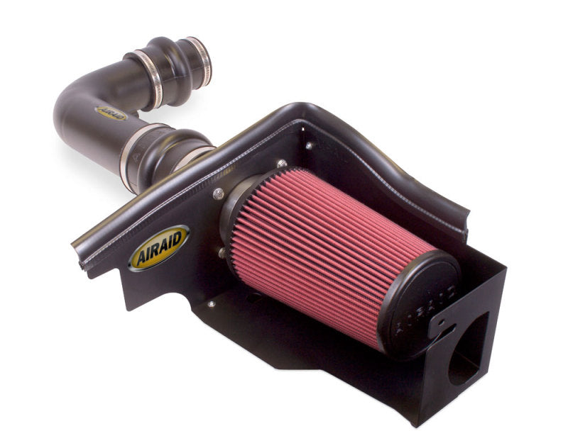 Airaid 97-03 Ford F-150/97-04 Expedition 4.6/5.4L CAD Intake System w/ Blk Tube (Oiled / Red Media)