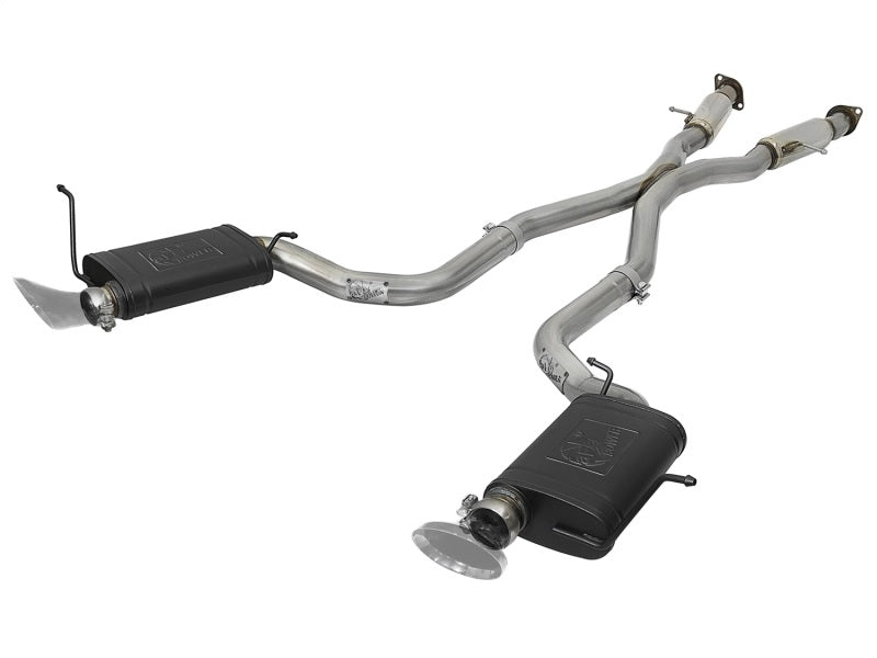 aFe MACHForce XP 12-17 Jeep Grand Cherokee WK2 SRT8 V8-6.4L 304SS Cat-Back Exhaust System