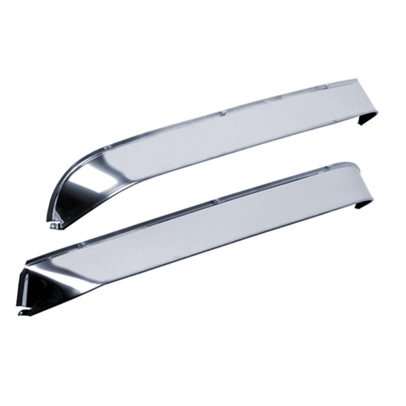 AVS 53-64 Volkswagen Beetle Ventshade Window Deflectors 2pc - Stainless