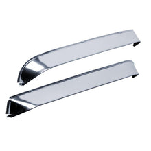 Load image into Gallery viewer, AVS 87-04 Peterbilt 320 Ventshade Window Deflectors 2pc - Stainless