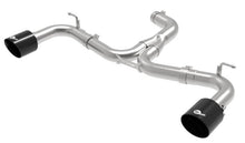 Load image into Gallery viewer, aFe 18-20 VW GTI (MK7.5) 2.0L MACH Force-Xp 3in to 2.5in 304 SS Axle-Back Exhaust System-Black Tips