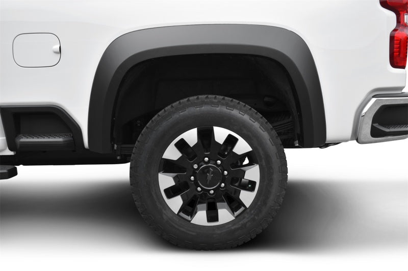 Bushwacker 2020 Chevrolet Silverado 2500/3500 Extend-A-Fender Style Flares 4pc - Black