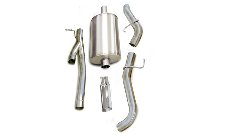 Corsa/dB 02-06 GMC Sierra Denali Ext Cab/Short Bed 1500 6.0L V8 Polished Sport Cat-Back Exhaust