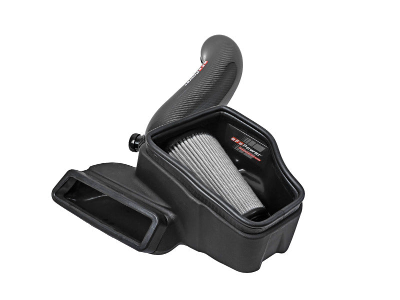 aFe 15-19 VW Golf R (MKVII) L4-2.0L (t) Track Series Carbon Fiber Intake System w/ Pro DRY S Filter