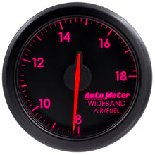 Load image into Gallery viewer, Autometer Airdrive 2-1/6in Wideband Air / Fuel Gauge 10:1-17:1 ARF Range - Black